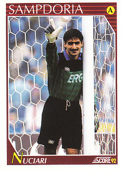 Giulio Nuciari Sampdoria Score 92 Seria A #237